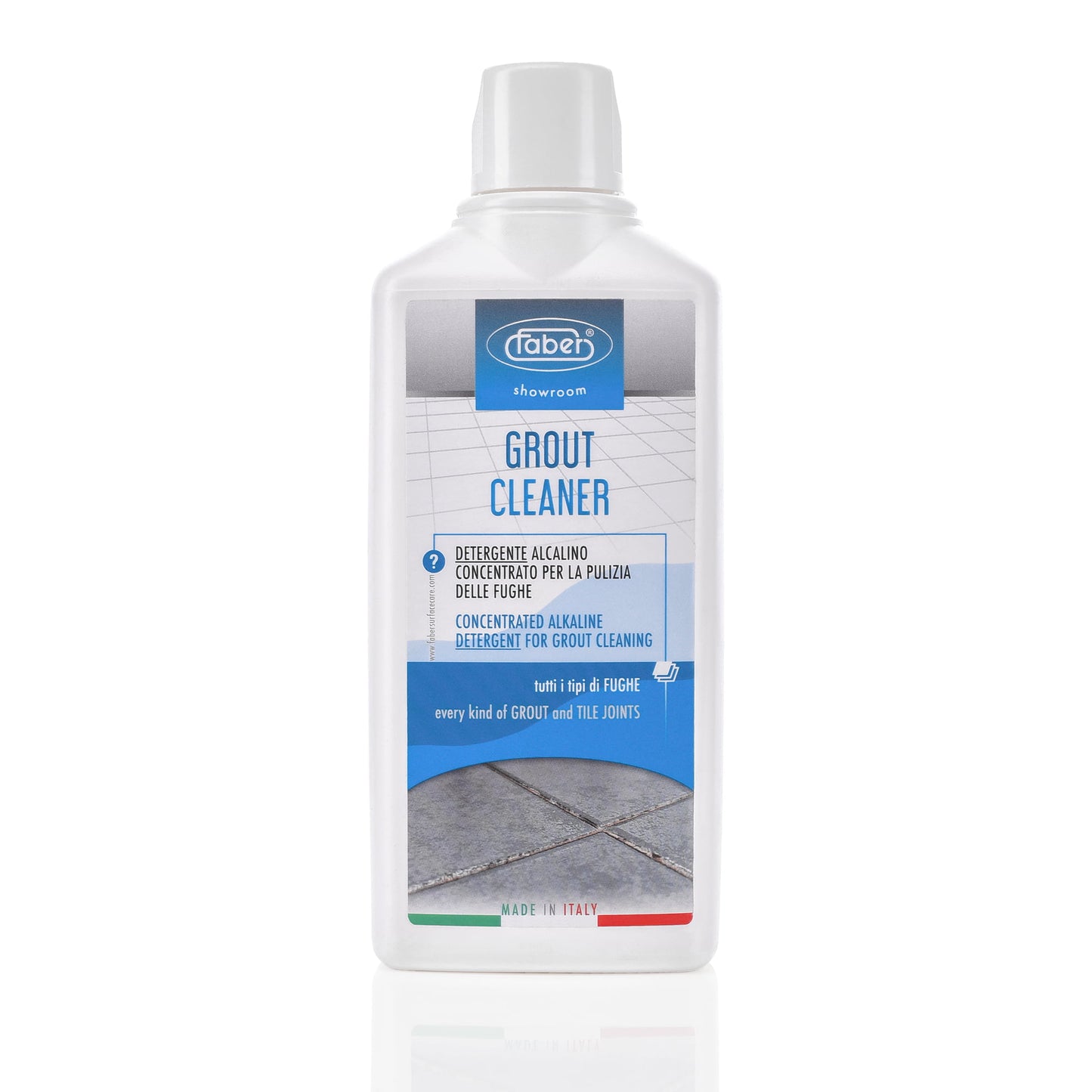 FABER Grout Cleaner, Heavy Duty Grout Cleaner for Every Kind Grout and Tile Joints - Eco-Friendly and Safe Stain Cleaner - Removes and Deep Cleans Dirt, Grease, & Grime